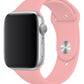 Apple Watch Compatible Silicone Sport Band Carnation Pink