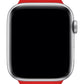 Apple Watch Uyumlu Silikon Spor Kordon Kırmızı  bikordon