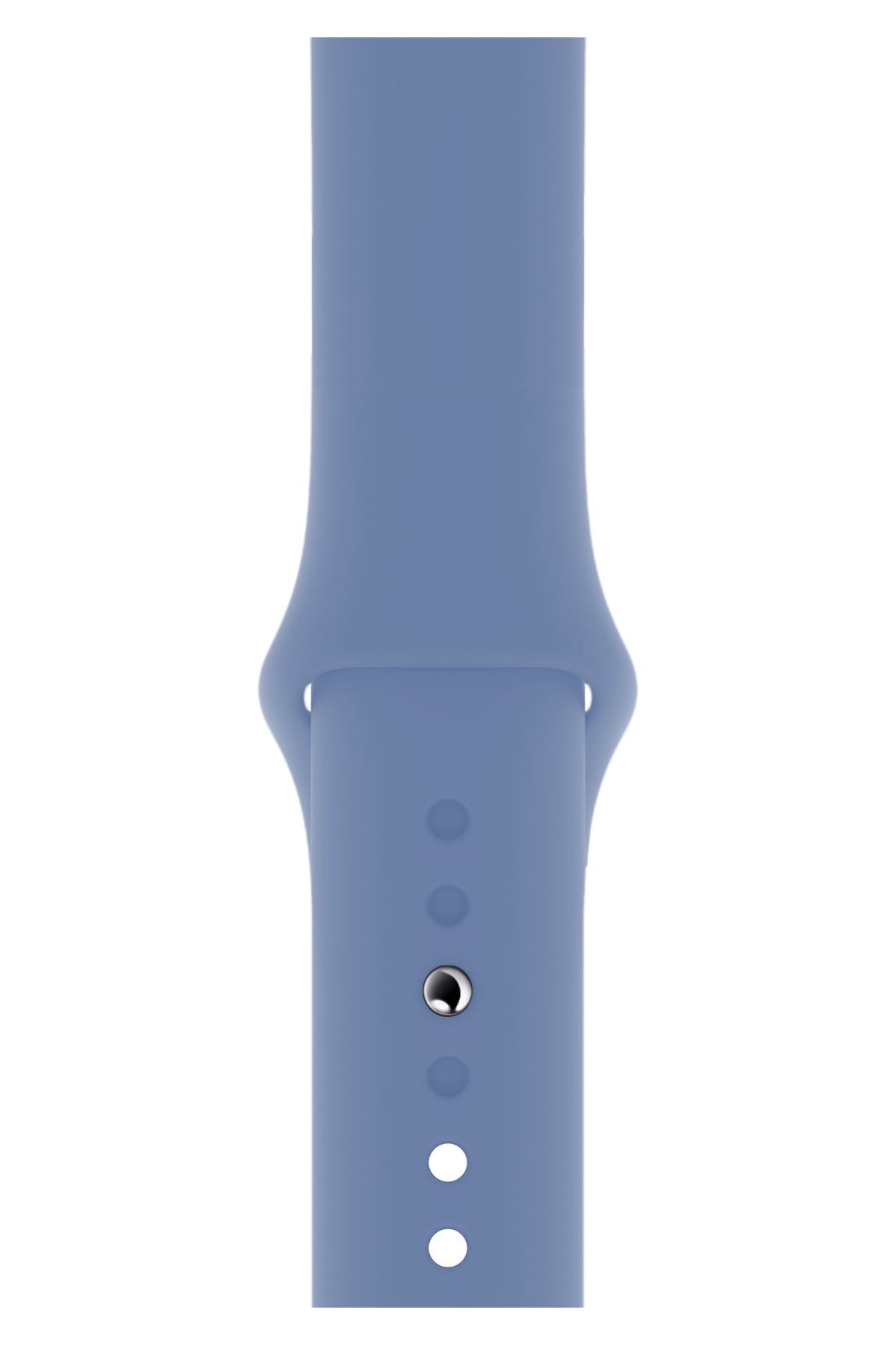 Apple Watch Uyumlu Silikon Spor Kordon Kristal Mavi  bikordon