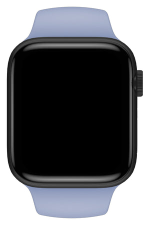 Apple Watch Uyumlu Silikon Spor Kordon Kristal Mavi  bikordon