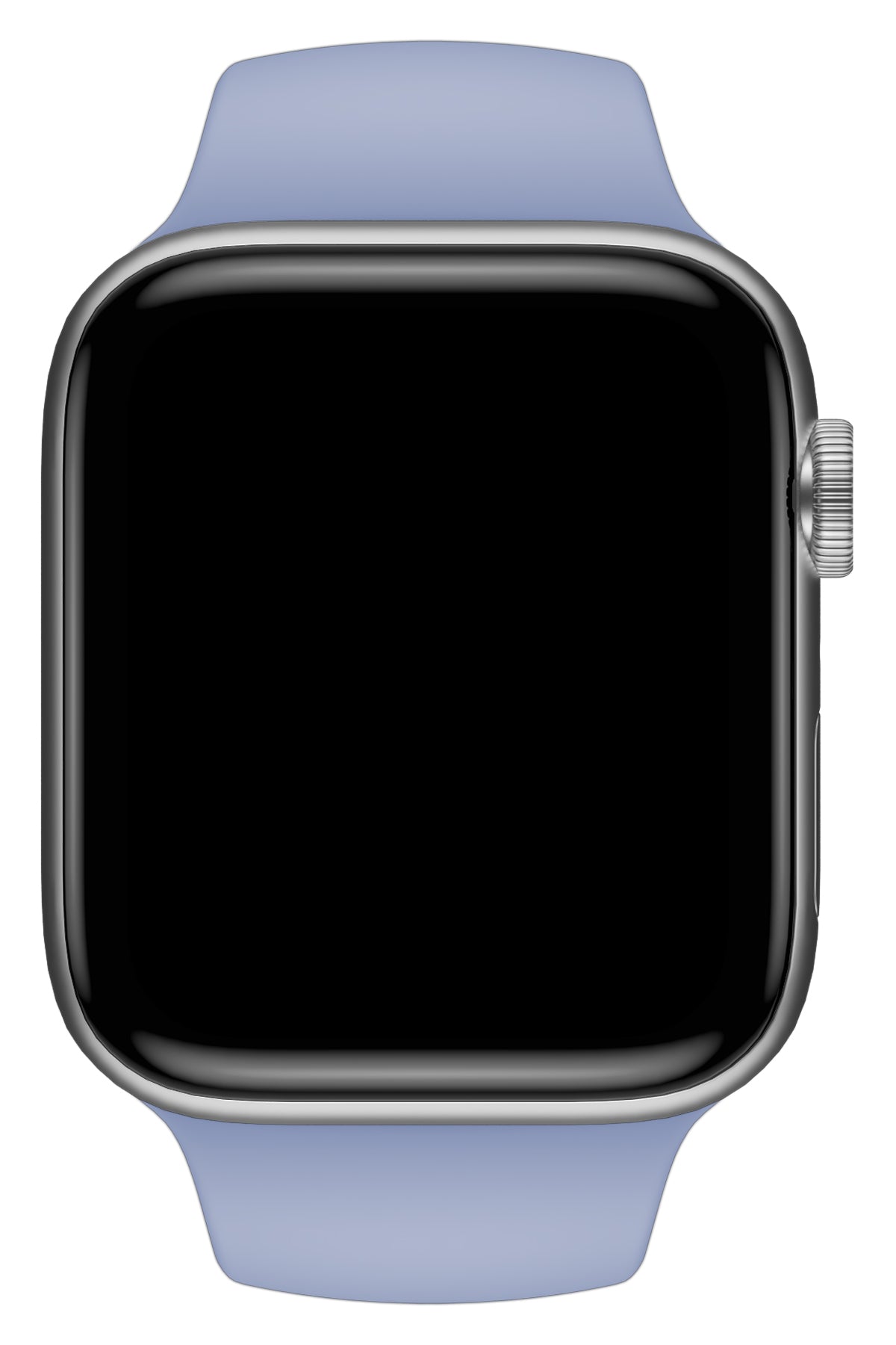 Apple Watch Uyumlu Silikon Spor Kordon Kristal Mavi  bikordon