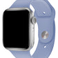 Apple Watch Uyumlu Silikon Spor Kordon Kristal Mavi  bikordon