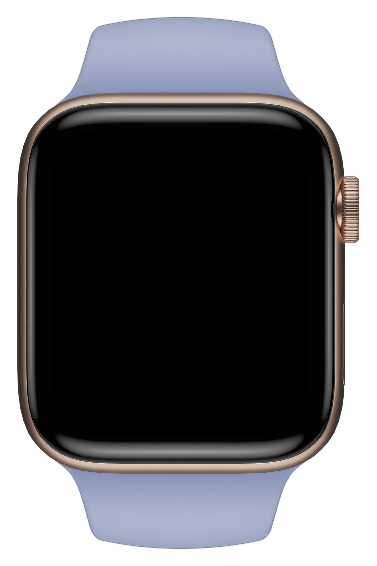 Apple Watch Uyumlu Silikon Spor Kordon Kristal Mavi  bikordon