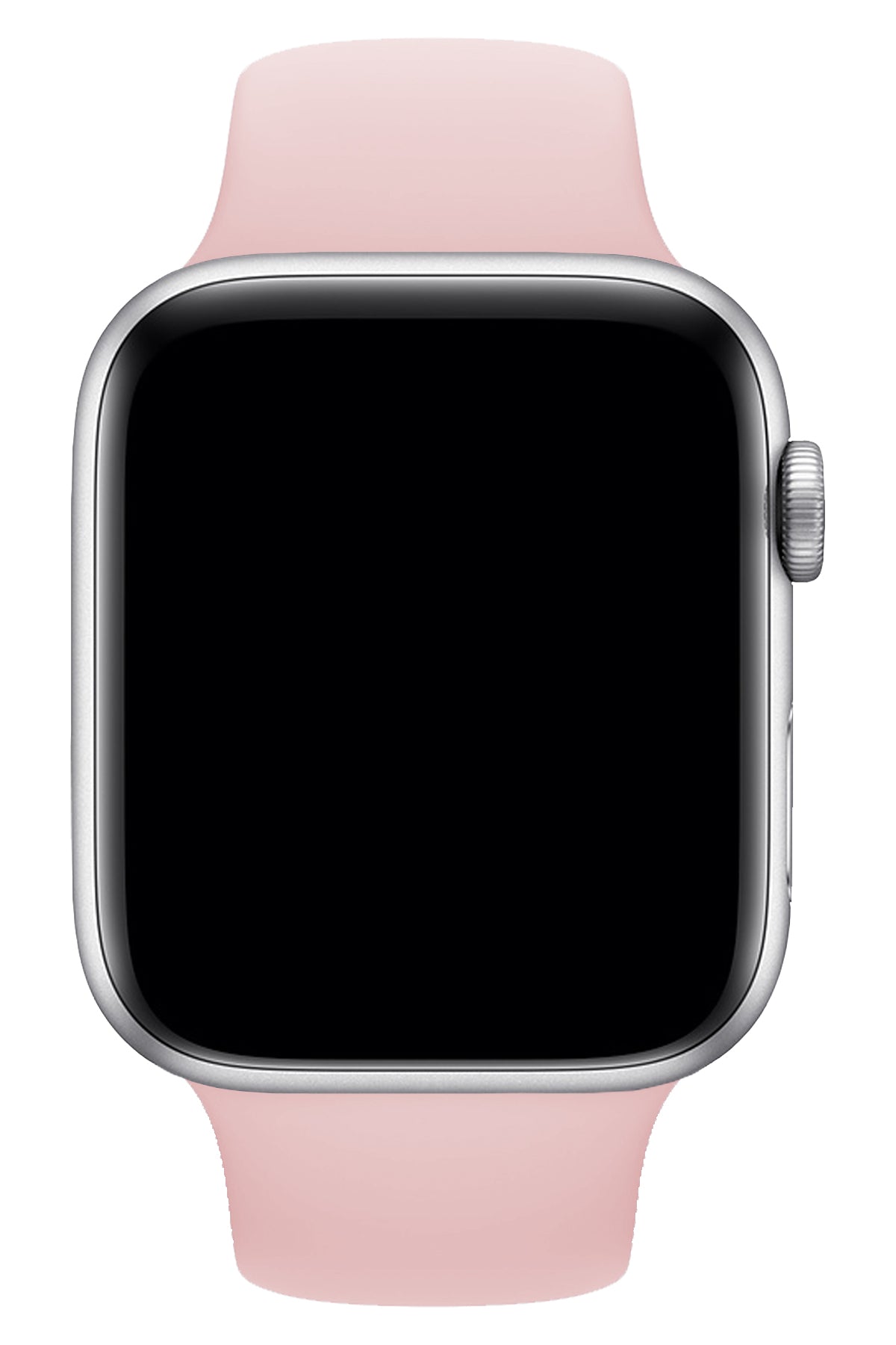 Apple Watch Uyumlu Silikon Spor Kordon Kum Pembe  bikordon