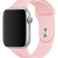 Apple Watch Compatible Silicone Sport Band Sand Pink