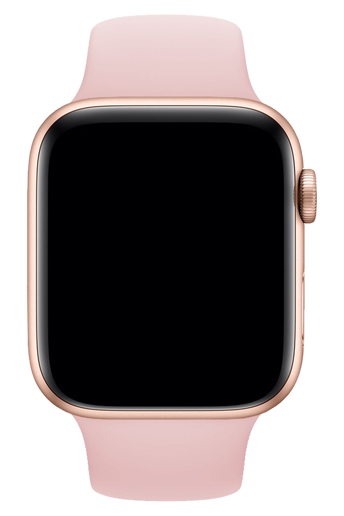 Apple Watch Uyumlu Silikon Spor Kordon Kum Pembe  bikordon