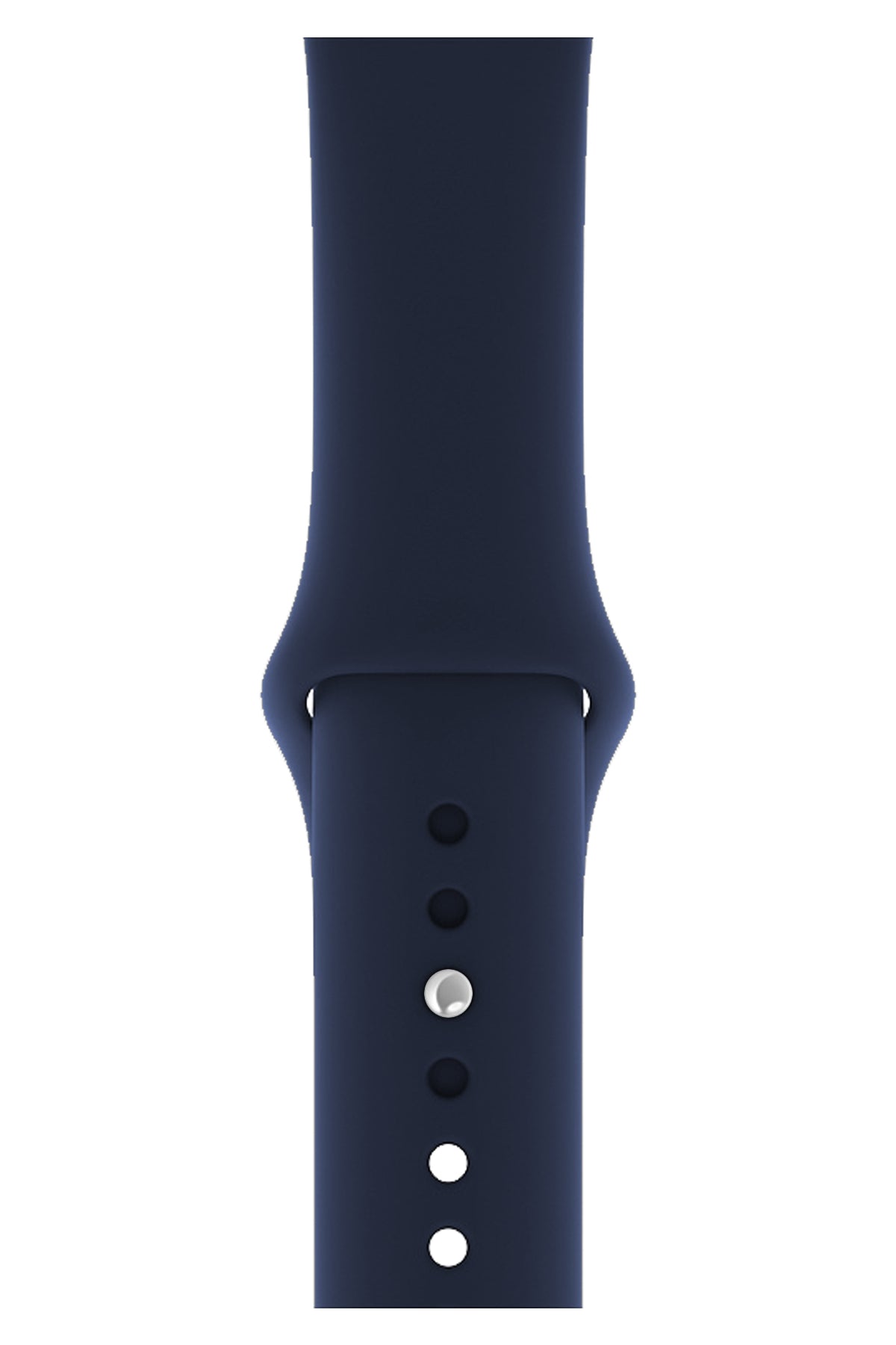 Apple Watch Compatible Silicone Sport Band Navy Blue 