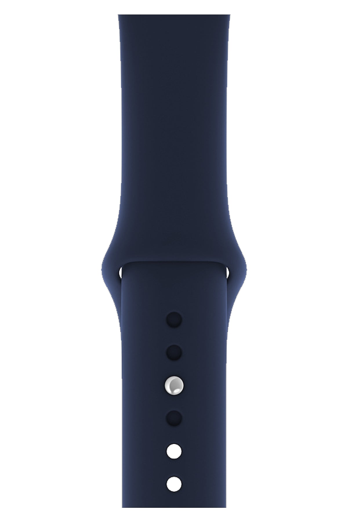 Apple Watch Uyumlu Silikon Spor Kordon Lacivert  bikordon