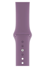 Apple Watch Uyumlu Silikon Spor Kordon Lavanta  bikordon