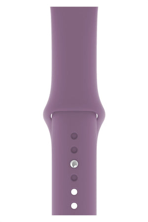 Apple Watch Uyumlu Silikon Spor Kordon Lavanta  bikordon
