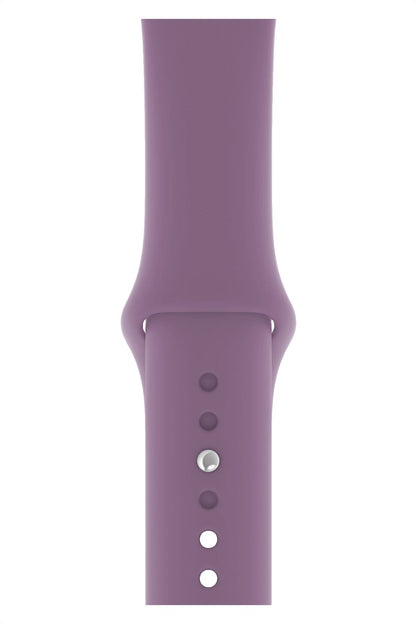 Apple Watch Uyumlu Silikon Spor Kordon Lavanta  bikordon