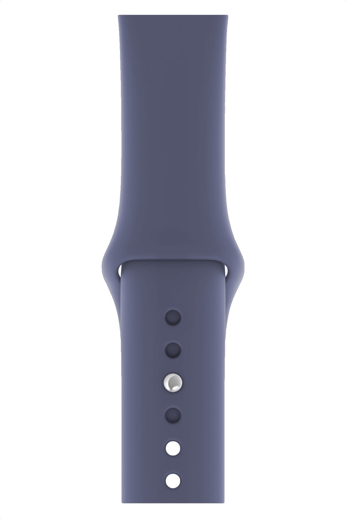 Apple Watch Compatible Silicone Sport Band Lavender Gray