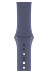 Apple Watch Uyumlu Silikon Spor Kordon Lavanta Gri