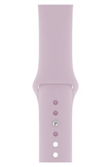 Apple Watch Uyumlu Silikon Spor Kordon Lila