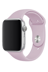 Apple Watch Uyumlu Silikon Spor Kordon Lila