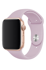 Apple Watch Uyumlu Silikon Spor Kordon Lila