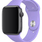 Apple Watch Compatible Silicone Sport Band Mauve 