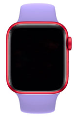 Apple Watch Uyumlu Silikon Spor Kordon Mauve