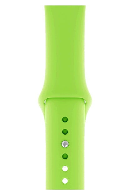 Apple Watch Uyumlu Silikon Spor Kordon Neon Yeşil