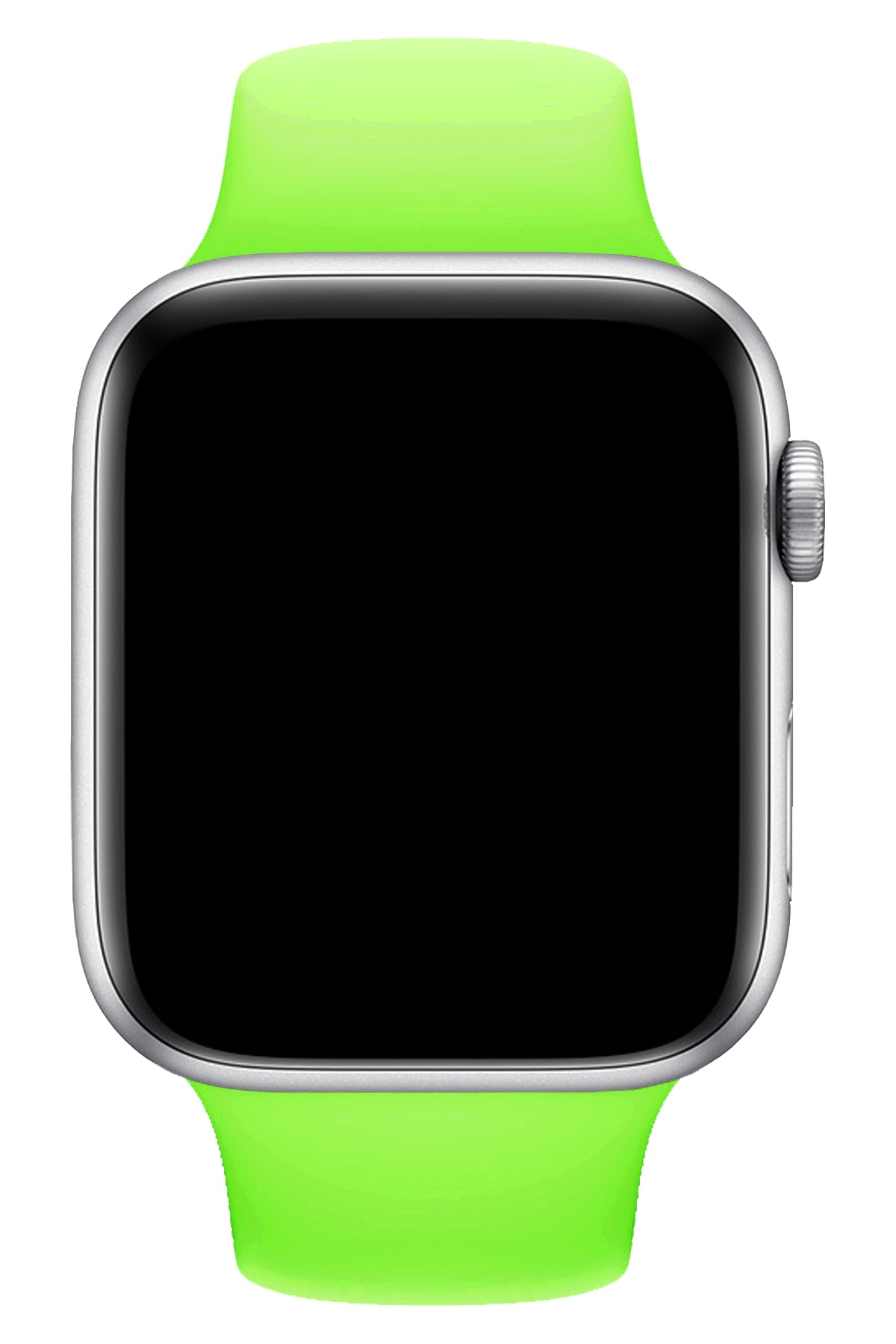 Apple Watch Uyumlu Silikon Spor Kordon Neon Yeşil  bikordon