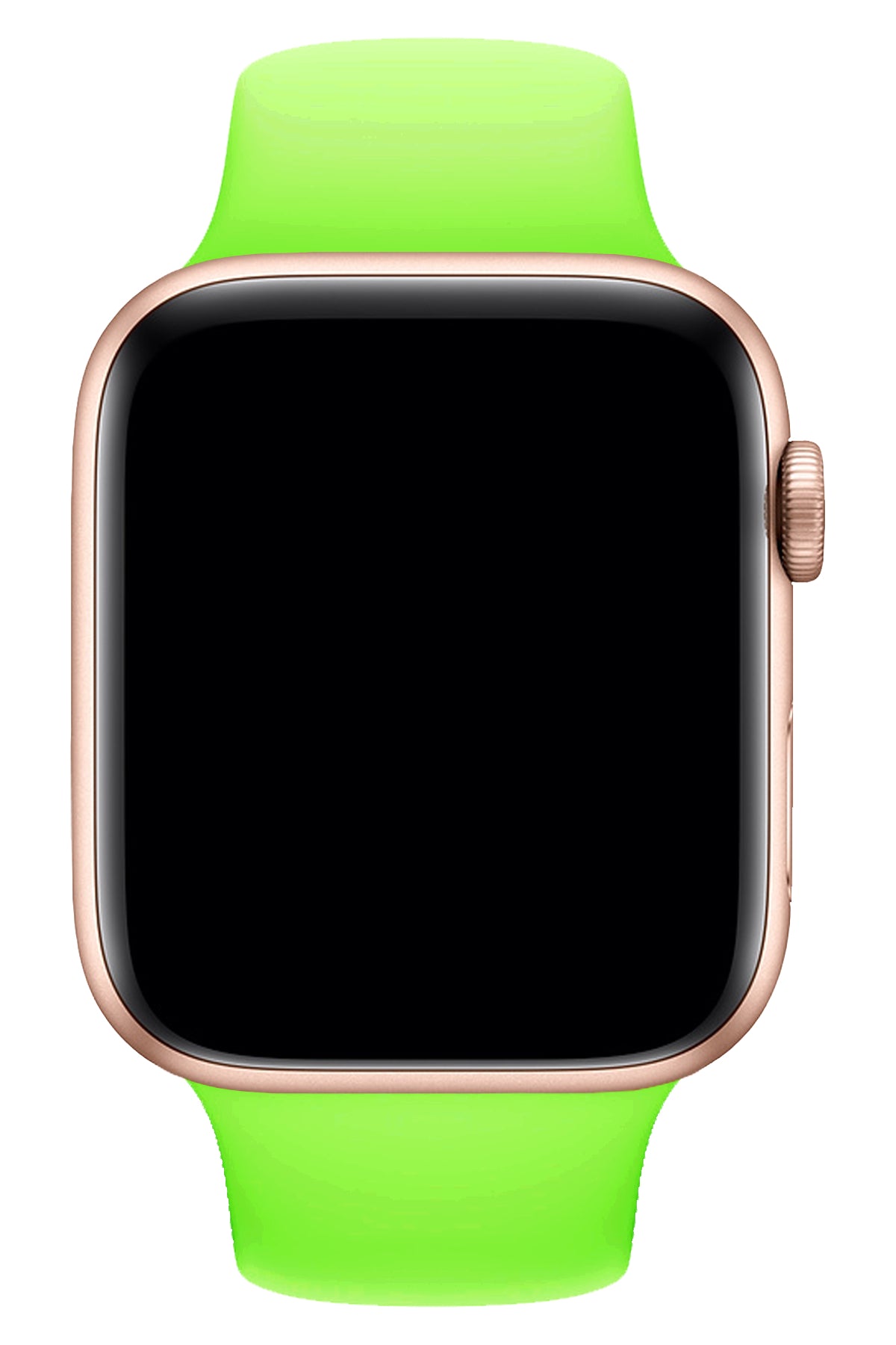 Apple Watch Uyumlu Silikon Spor Kordon Neon Yeşil  bikordon