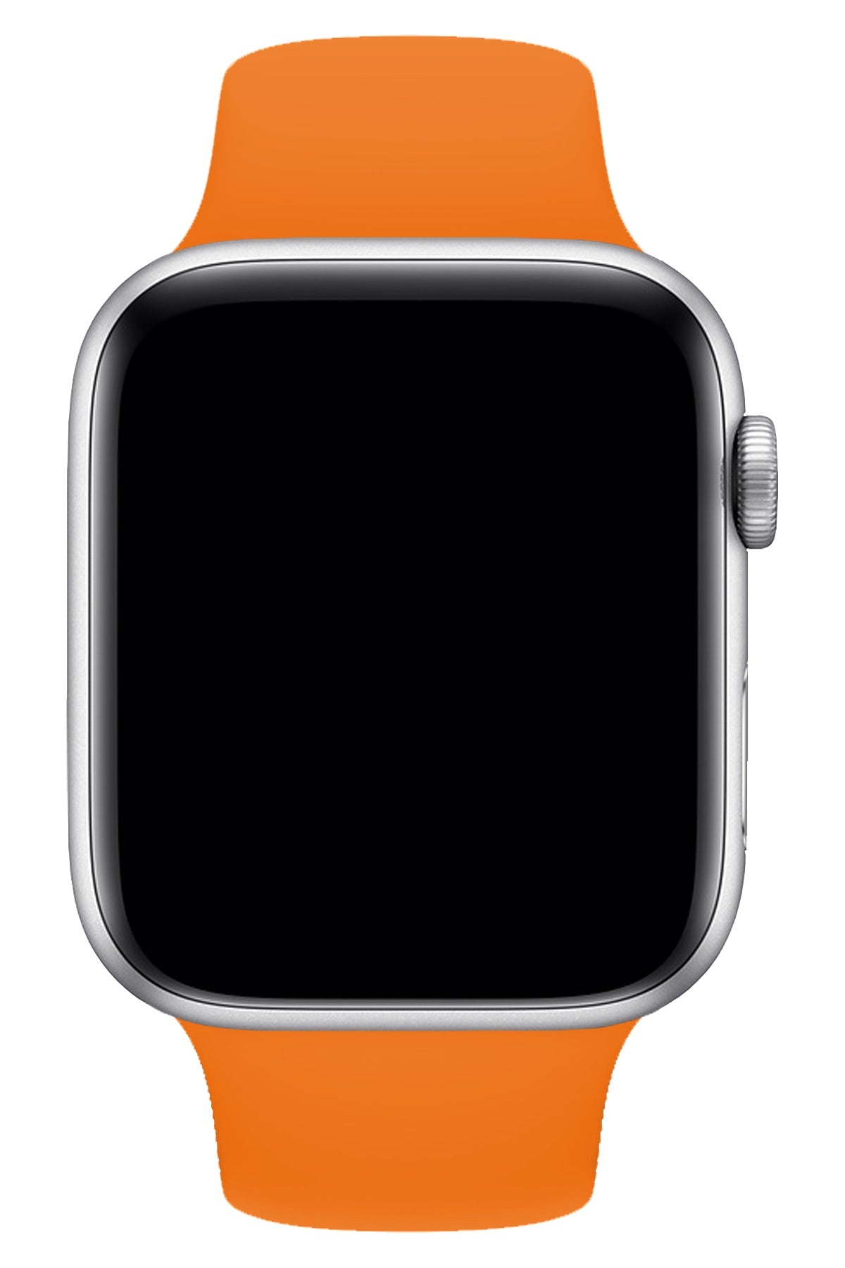Apple Watch Uyumlu Silikon Spor Kordon Pastel Turuncu  bikordon