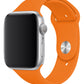 Apple Watch Compatible Silicone Sport Band Pastel Orange 