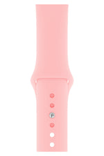 Apple Watch Uyumlu Silikon Spor Kordon Pudra Pembe  bikordon