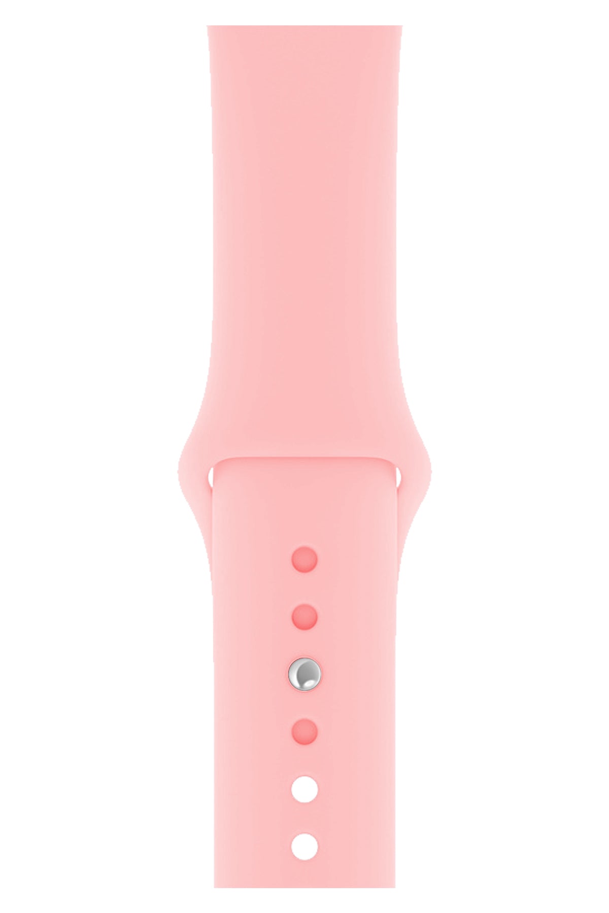 Apple Watch Uyumlu Silikon Spor Kordon Pudra Pembe  bikordon
