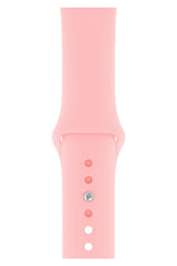 Apple Watch Uyumlu Silikon Spor Kordon Pudra Pembe