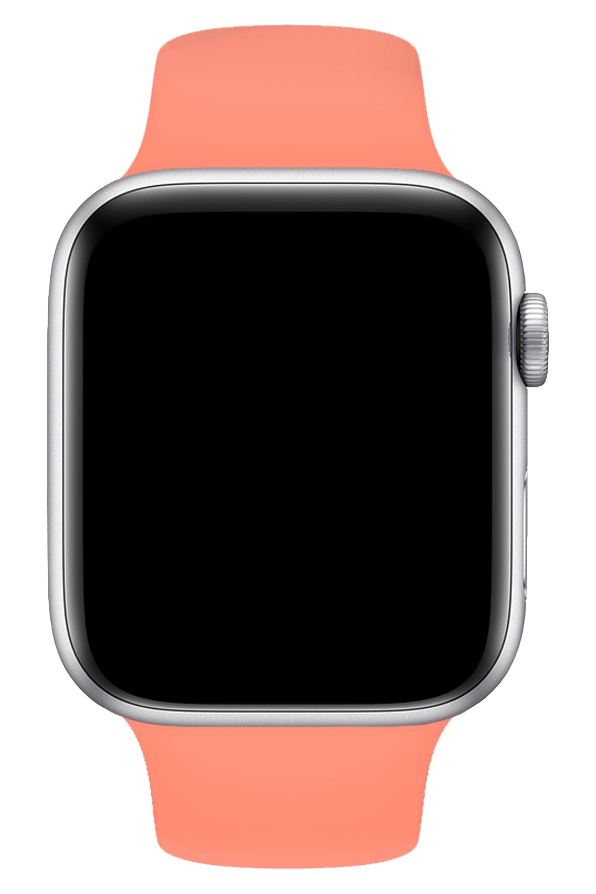 Apple Watch Uyumlu Silikon Spor Kordon Pudra Turuncu  bikordon