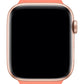 Apple Watch Uyumlu Silikon Spor Kordon Pudra Turuncu  bikordon