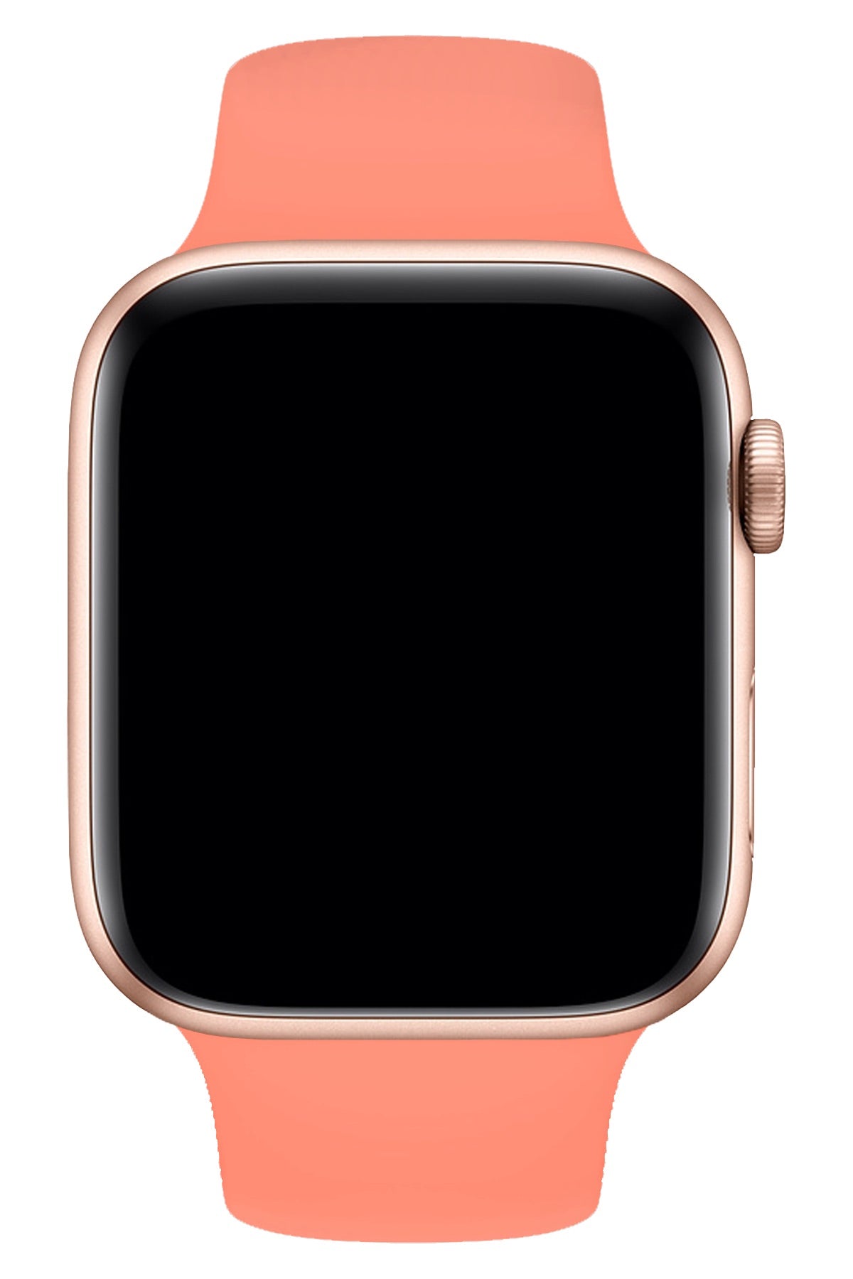 Apple Watch Uyumlu Silikon Spor Kordon Pudra Turuncu  bikordon