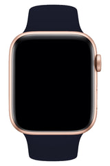 Apple Watch Uyumlu Silikon Spor Kordon Purusya Mavi