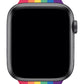 Apple Watch Uyumlu Silikon Spor Kordon Rainbow