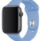 Apple Watch Compatible Silicone Sport Band Retro Blue