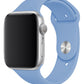 Apple Watch Uyumlu Silikon Spor Kordon Retro Mavi