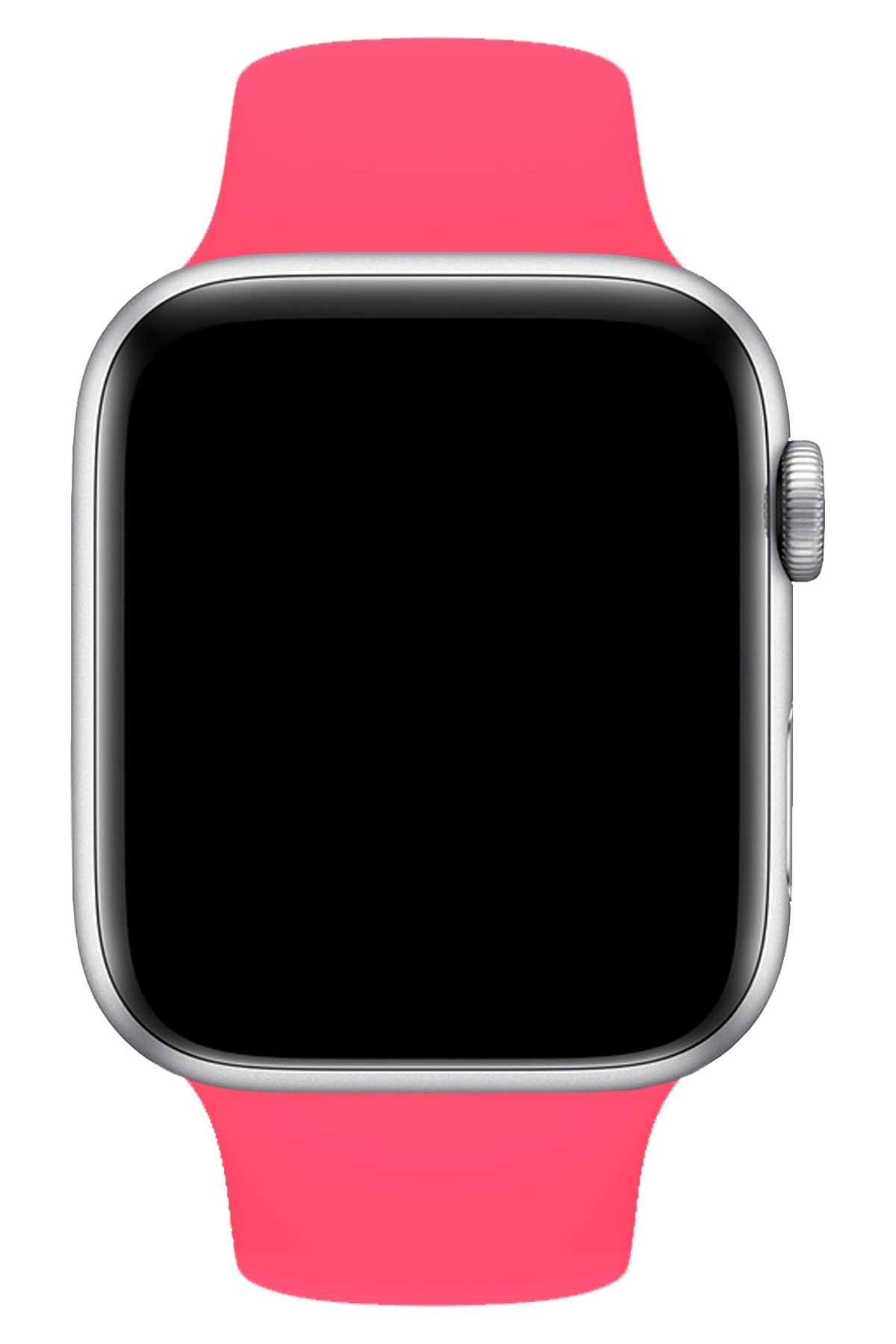 Apple Watch Uyumlu Silikon Spor Kordon Sakız Pembe  bikordon