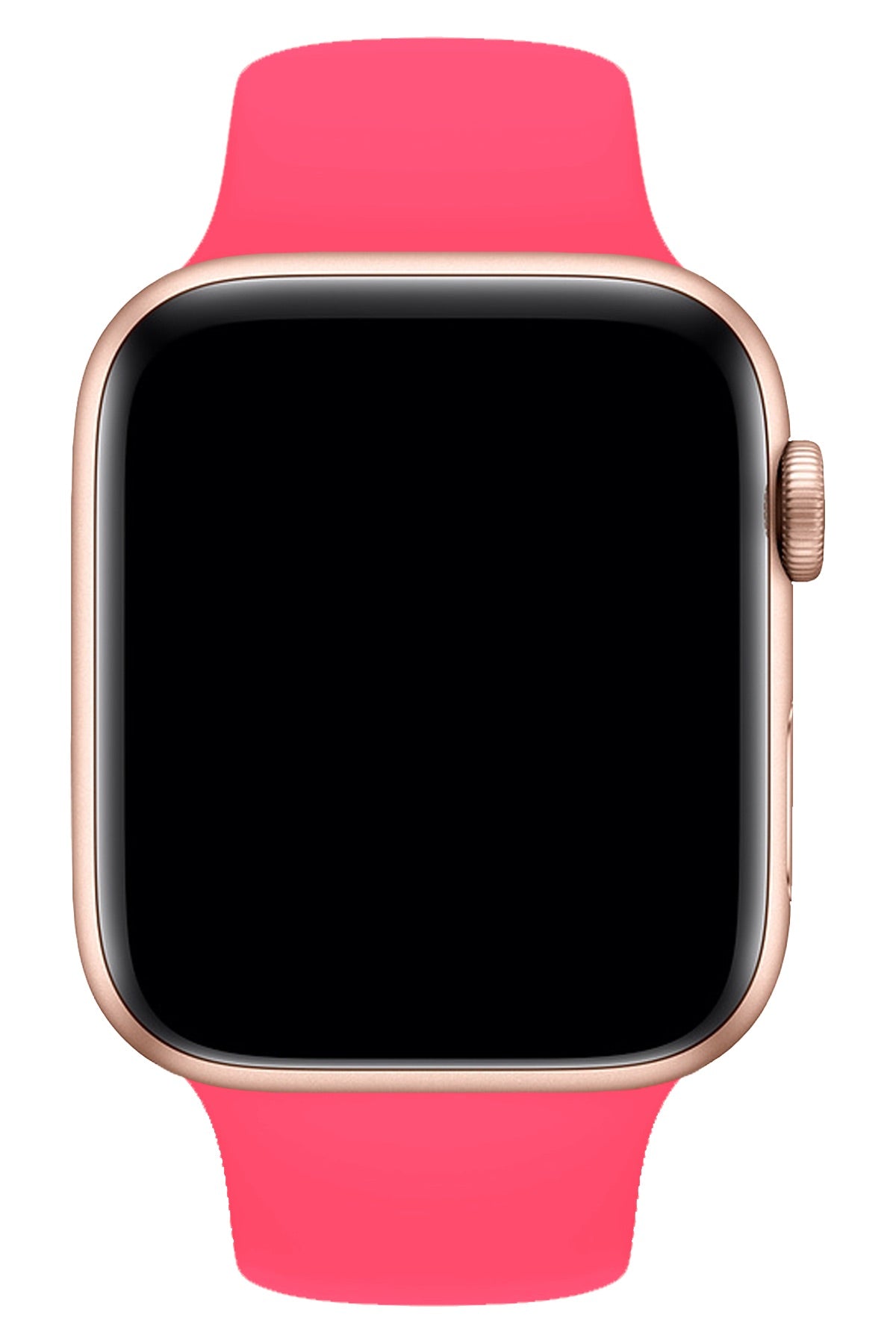 Apple Watch Uyumlu Silikon Spor Kordon Sakız Pembe  bikordon