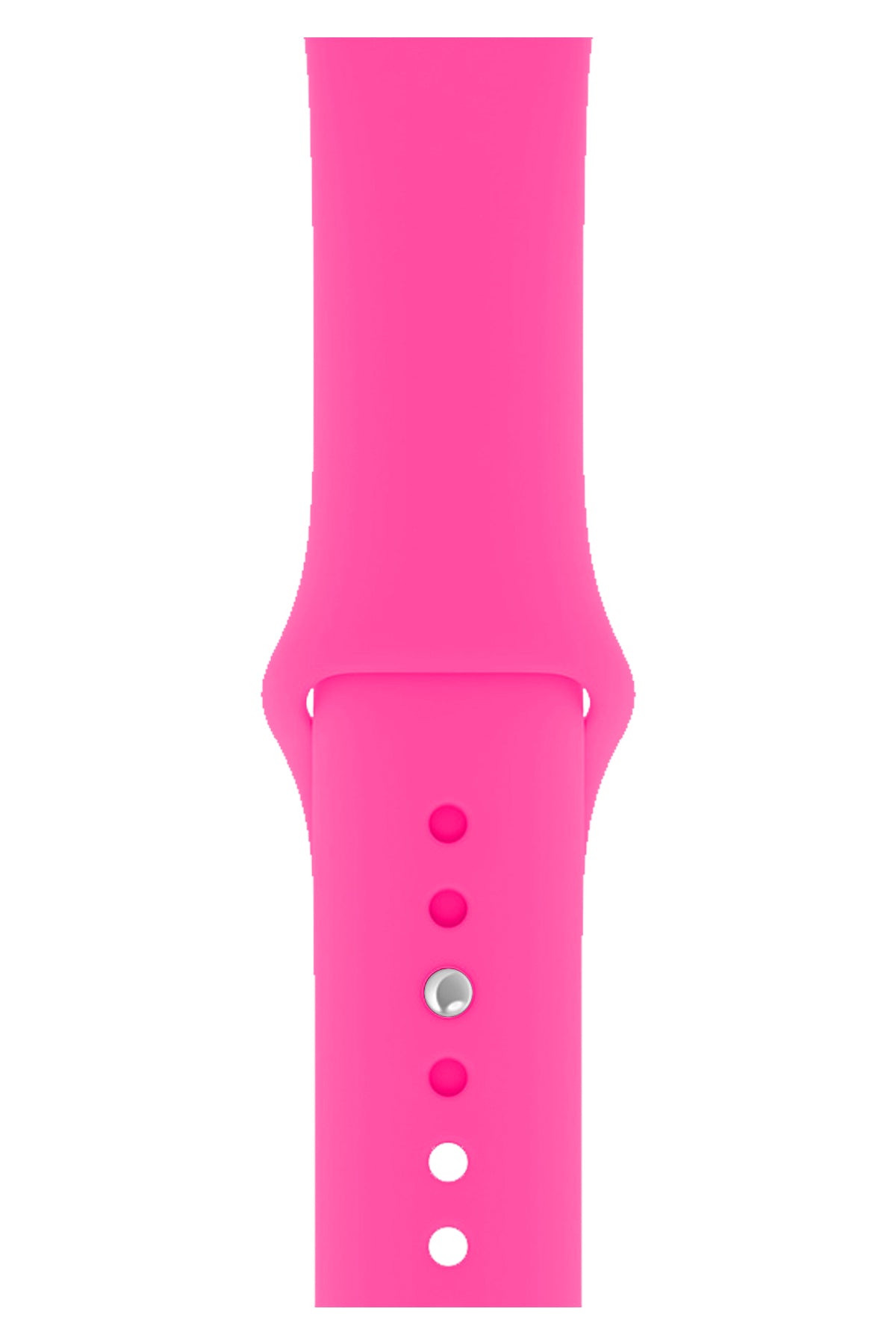 Apple Watch Compatible Silicone Sport Band Candy Pink 