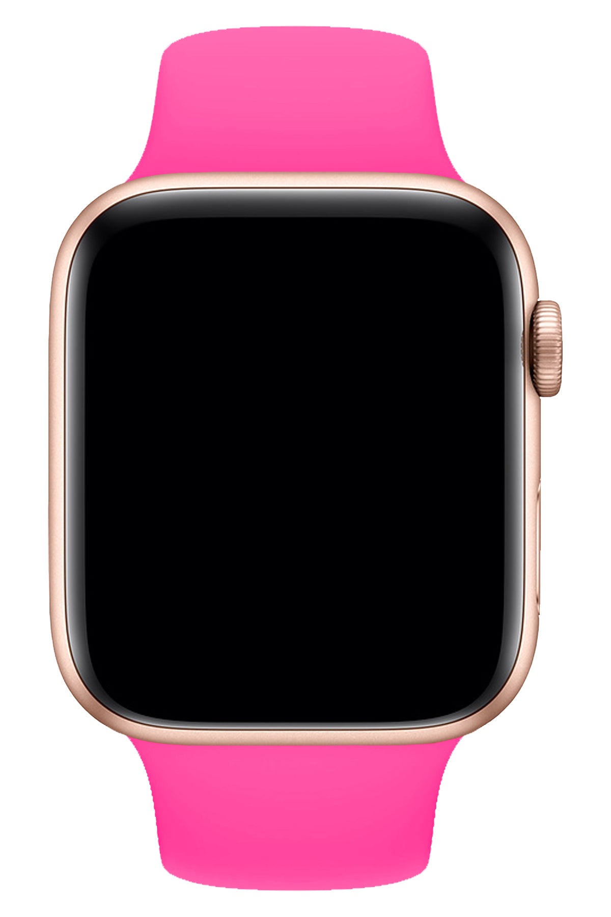 Apple Watch Uyumlu Silikon Spor Kordon Şeker Pembe  bikordon