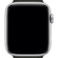 Apple Watch Uyumlu Silikon Spor Kordon Siyah  bikordon