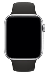 Apple Watch Uyumlu Silikon Spor Kordon Siyah