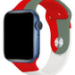 Apple Watch Uyumlu Silikon Spor Kordon Spica  bikordon