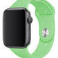 Apple Watch Uyumlu Silikon Spor Kordon Taş Yeşili