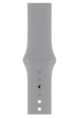 Apple Watch Uyumlu Silikon Spor Kordon Taupe Gri