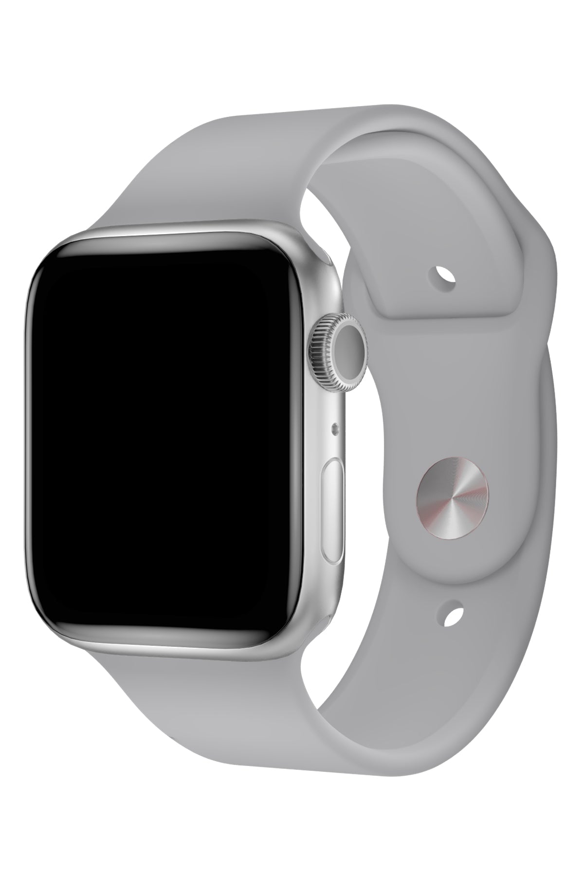 Apple Watch Uyumlu Silikon Spor Kordon Taupe Gri  bikordon