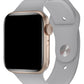 Apple Watch Uyumlu Silikon Spor Kordon Taupe Gri  bikordon