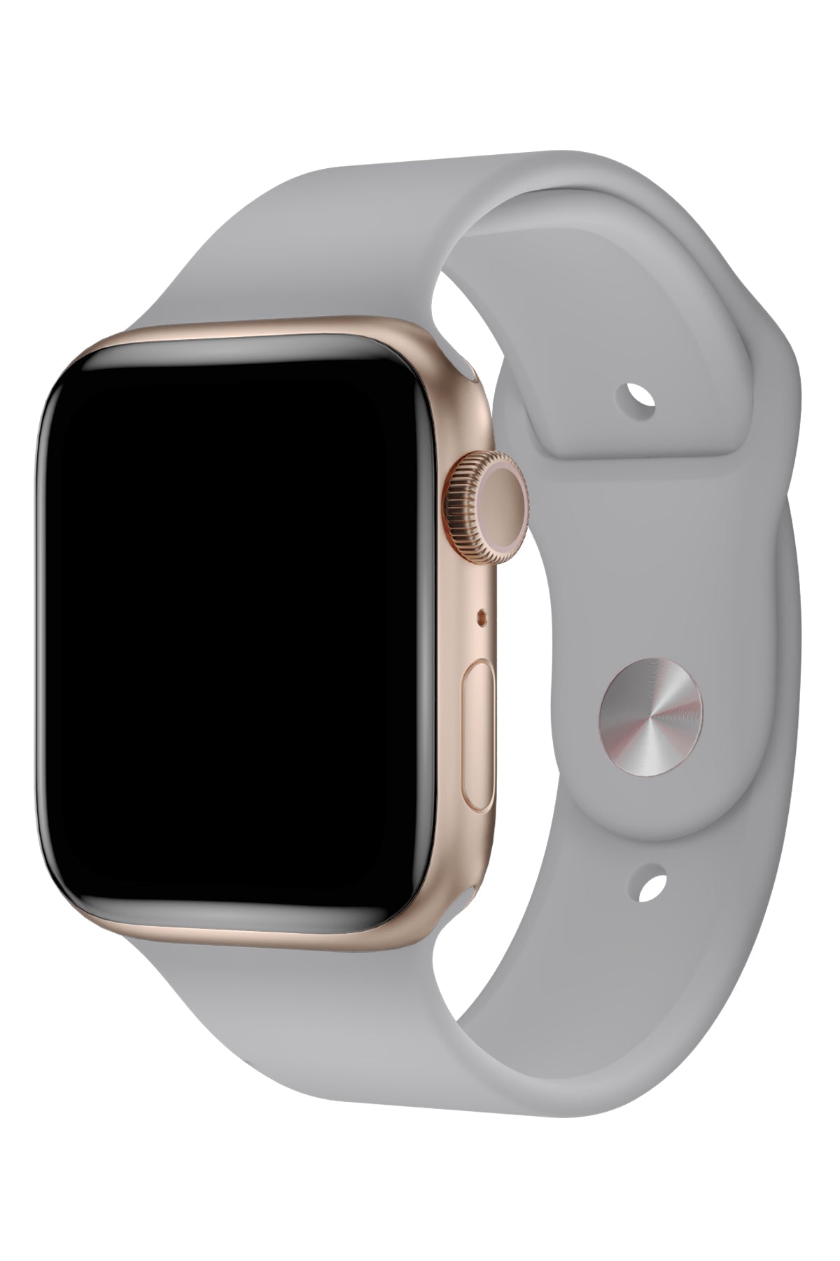 Apple Watch Uyumlu Silikon Spor Kordon Taupe Gri  bikordon