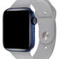 Apple Watch Uyumlu Silikon Spor Kordon Taupe Gri  bikordon